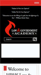 Mobile Screenshot of law.hartfordschools.org