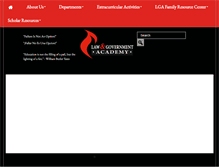 Tablet Screenshot of law.hartfordschools.org